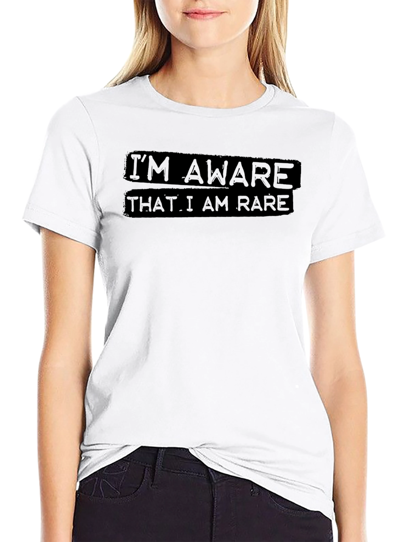 Im Aware That I Am Rare Graphic T-Shirt