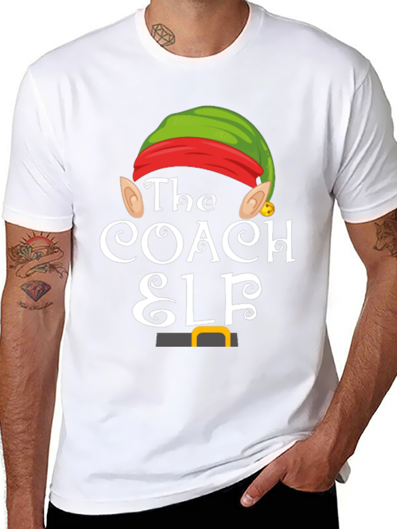 The Coach Elf Christmas T-Shirt