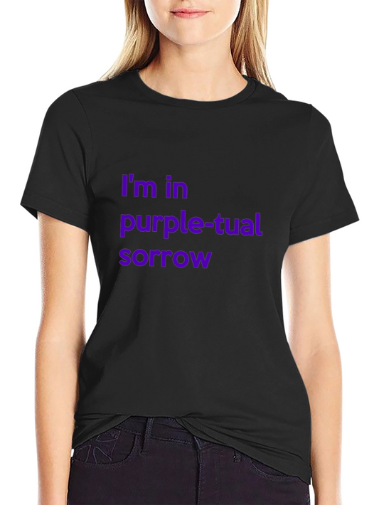 Purple Sorrow Tee - Classic Fit