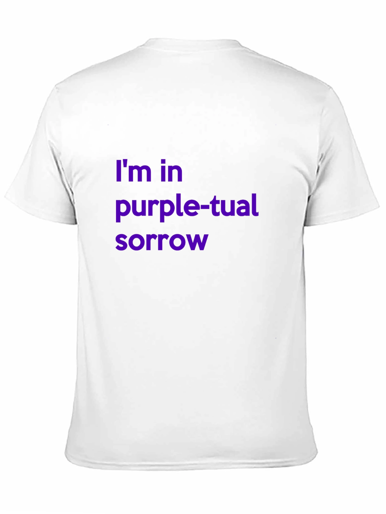Purple Sorrow Tee - Classic Fit