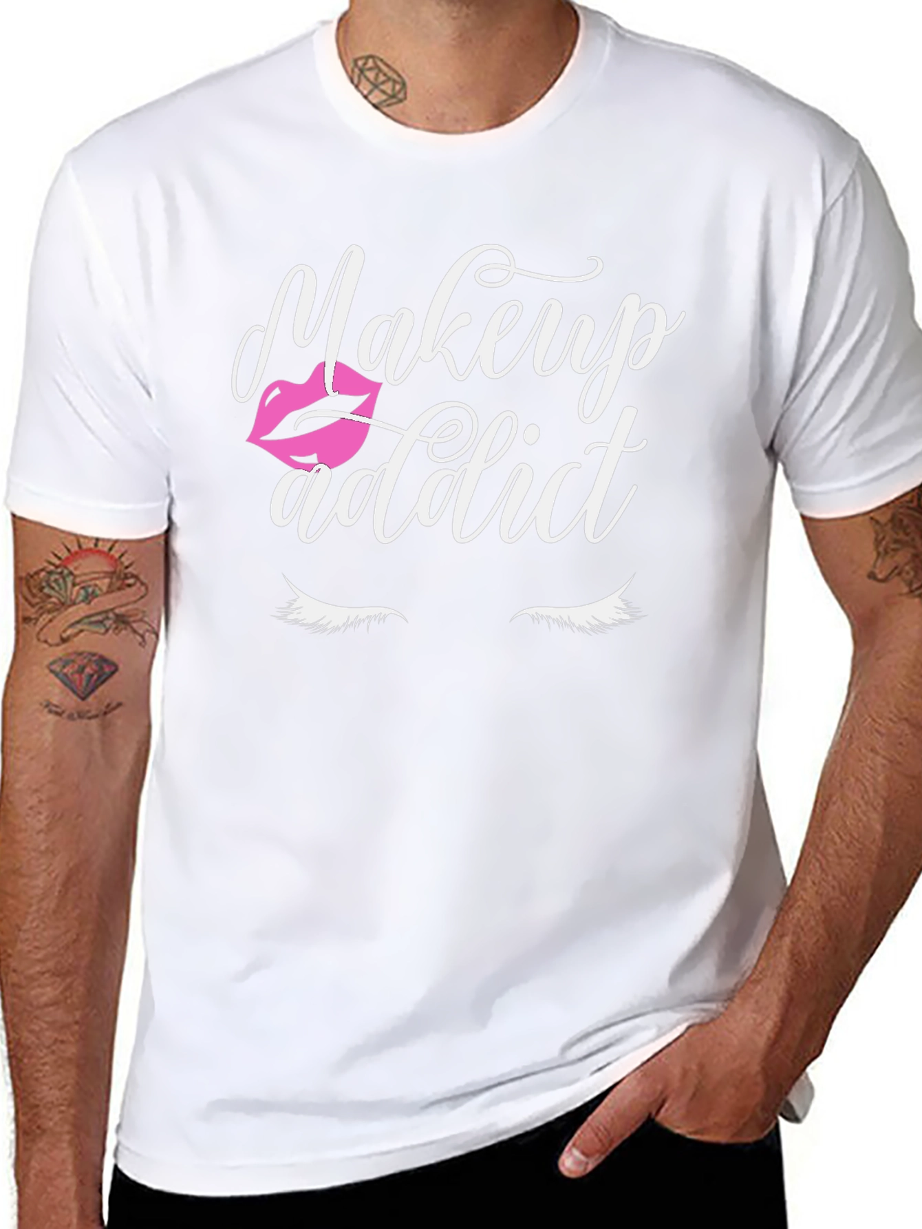 Makeup Addict Black T-Shirt