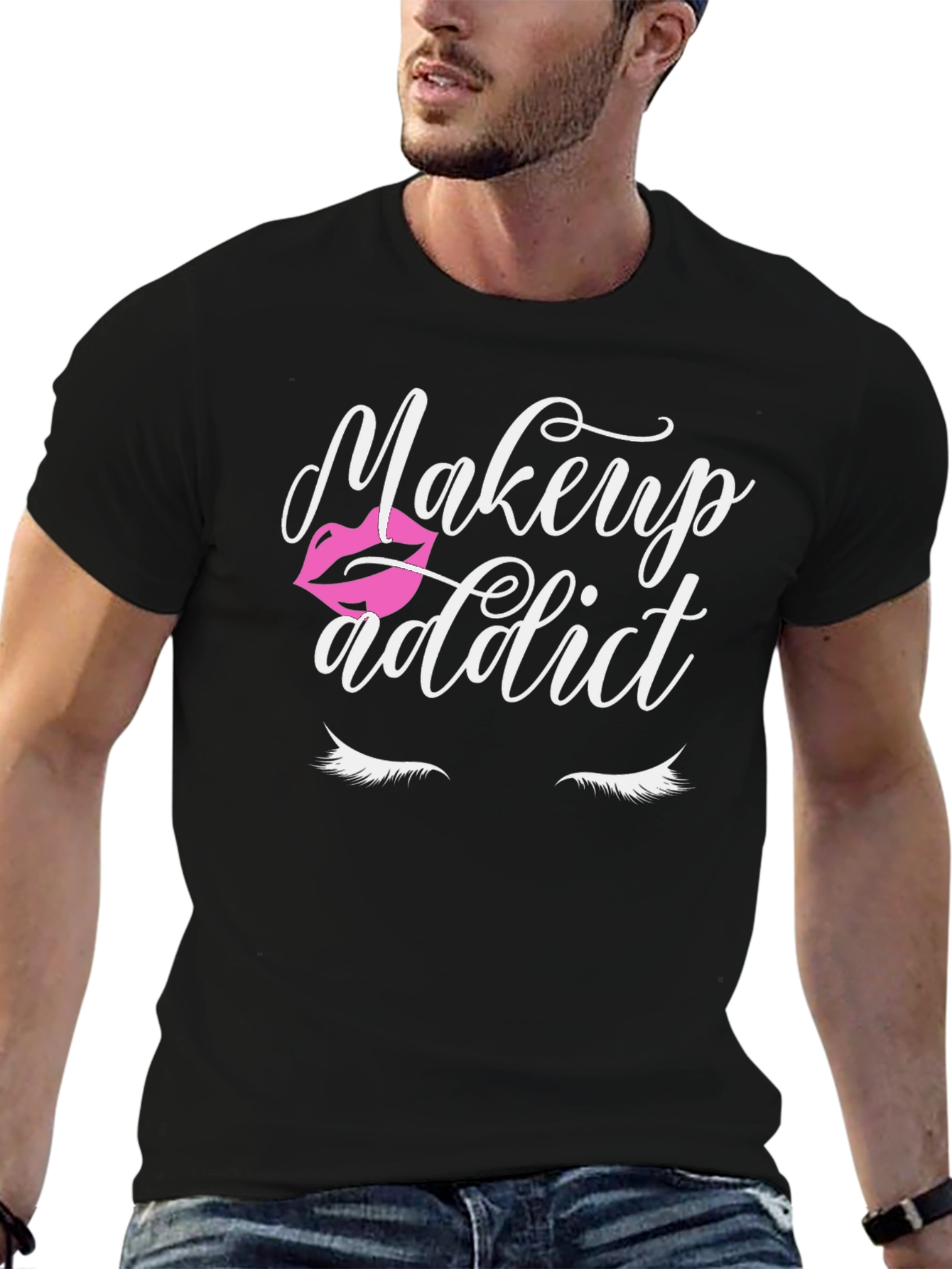 Makeup Addict Black T-Shirt