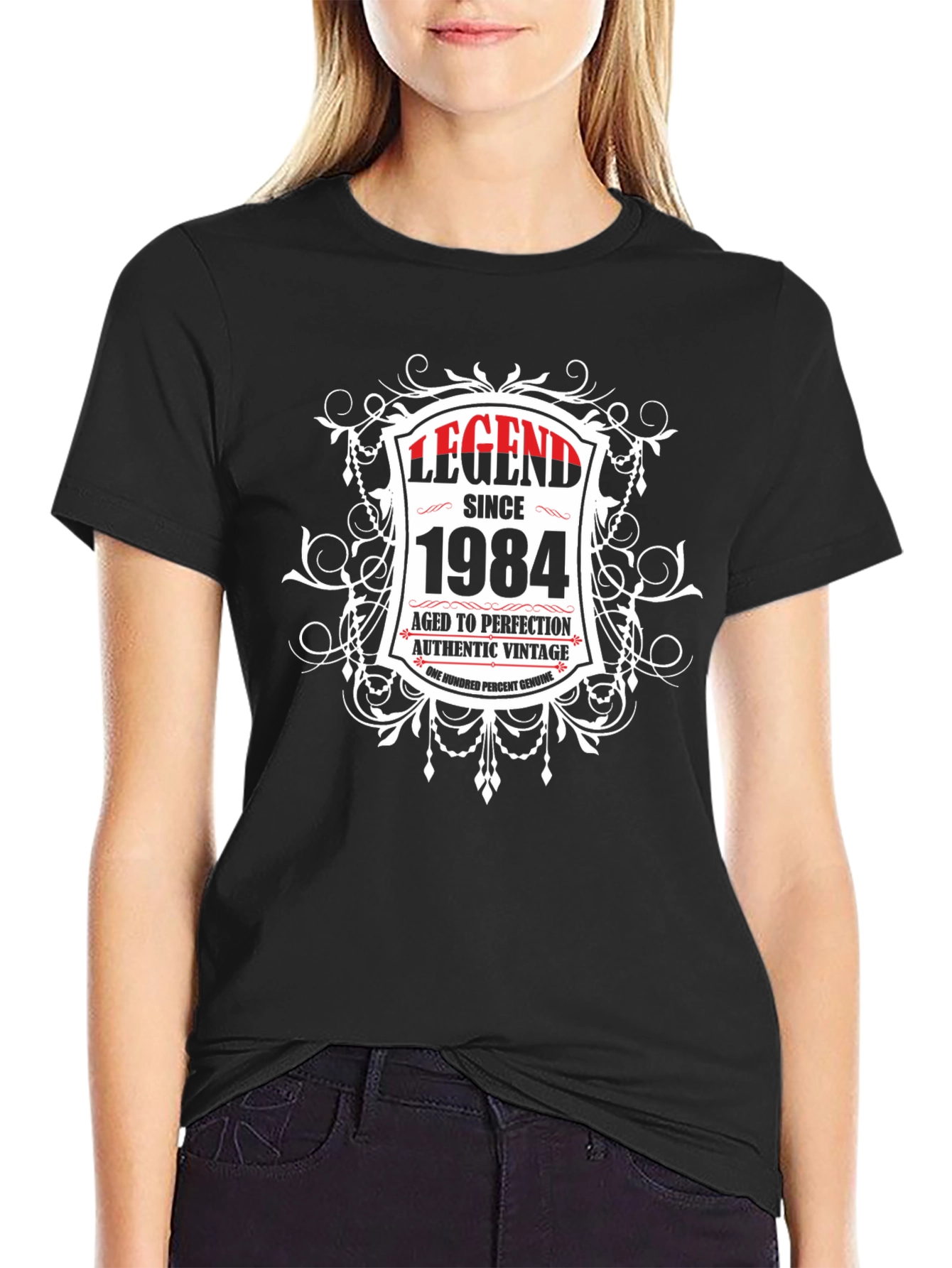Legend Since 1984 Black T-Shirt