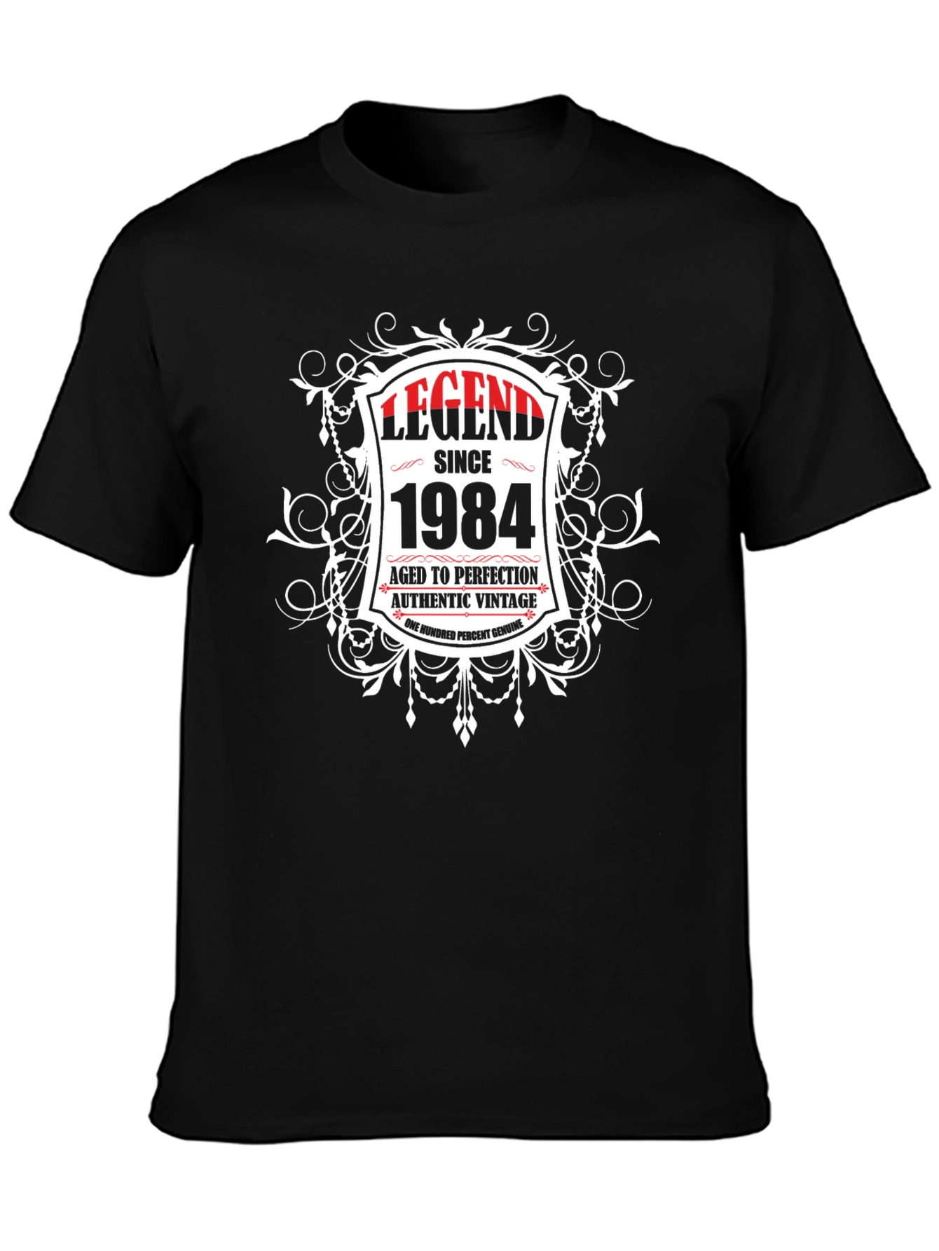 Legend Since 1984 Black T-Shirt