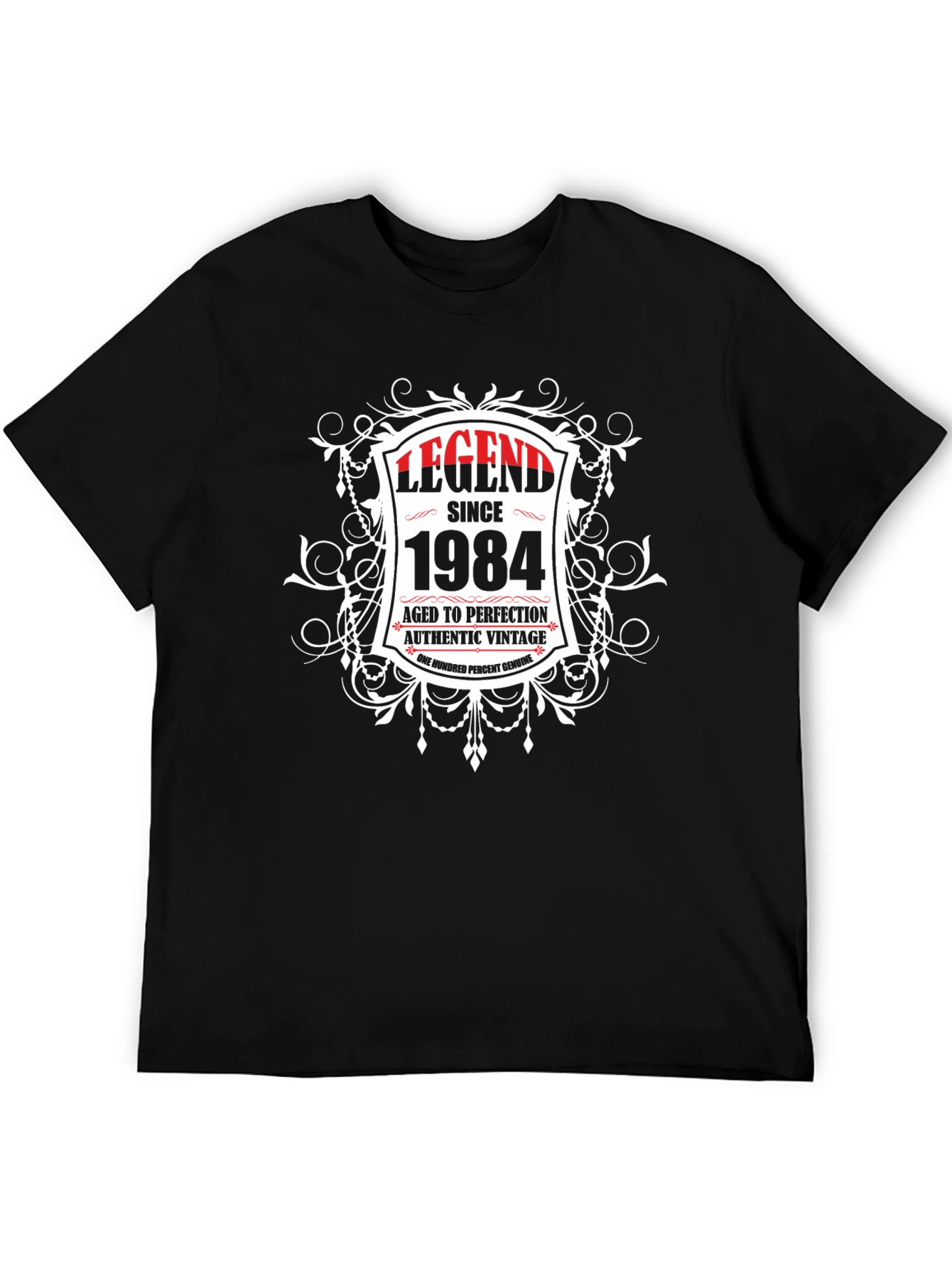 Legend Since 1984 Black T-Shirt