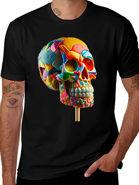 Candy Skull T-Shirt - Sweet & Spooky
