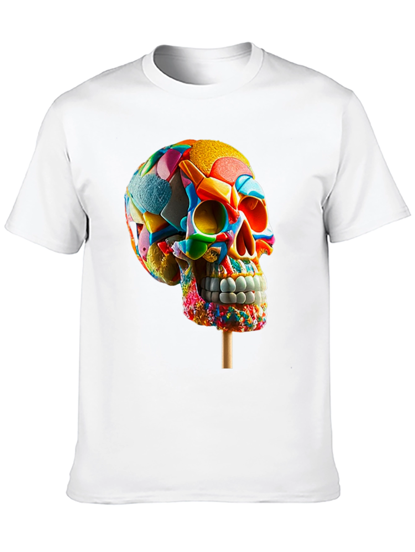 Candy Skull T-Shirt - Sweet & Spooky