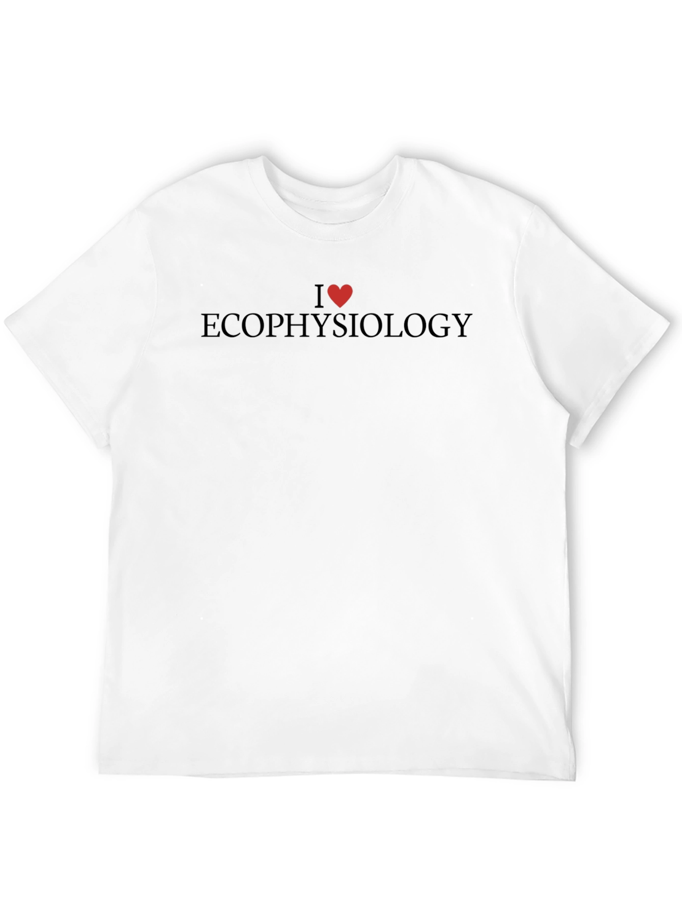 I Heart Ecophysiology Black T-Shirt