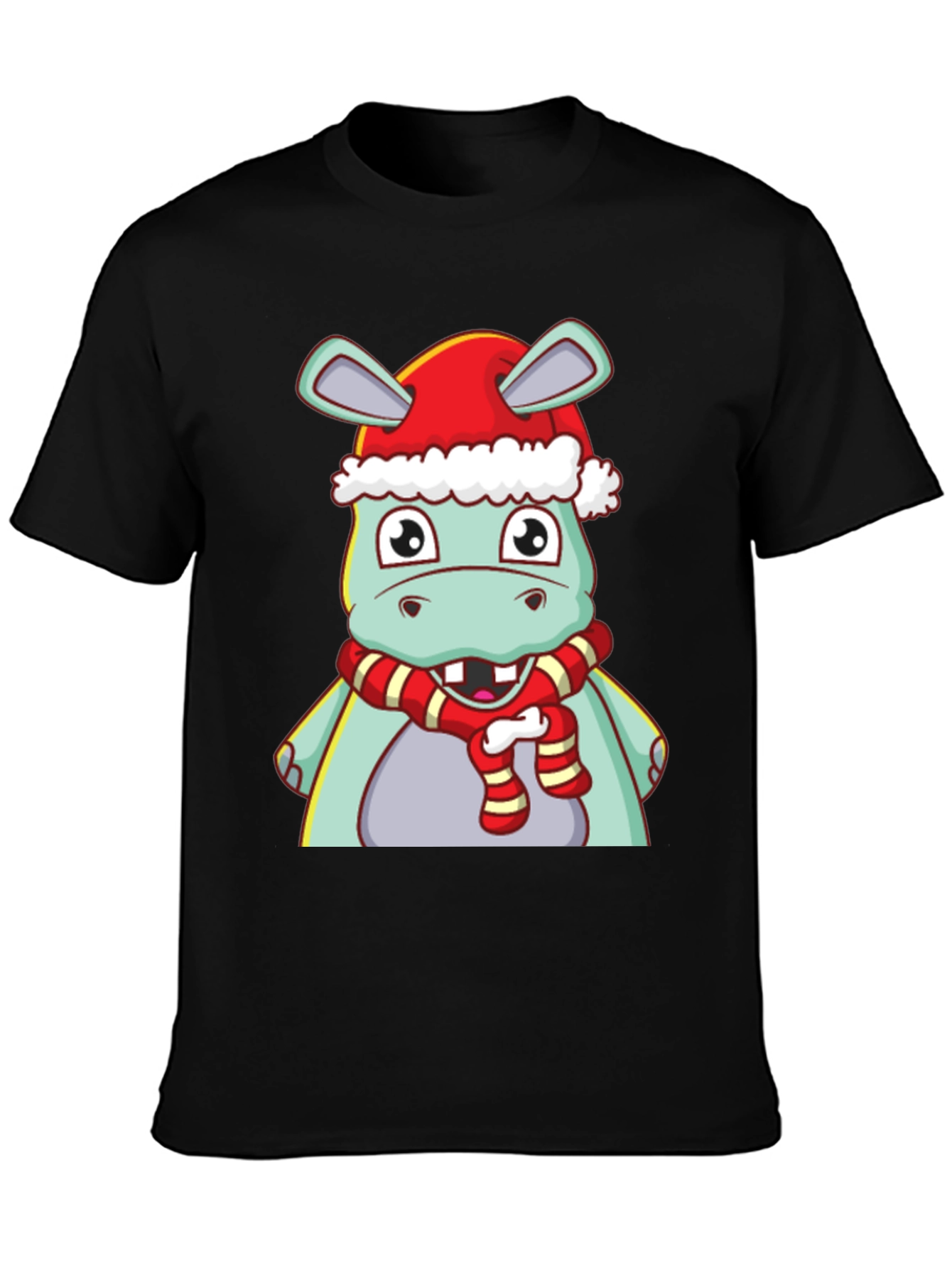 Festive Hippo T-Shirt