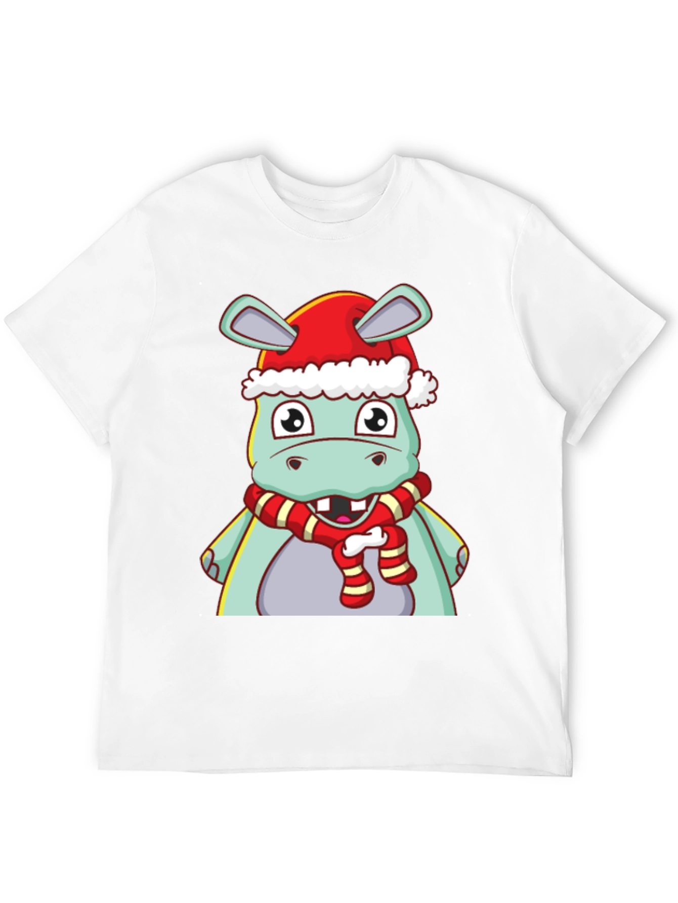 Festive Hippo T-Shirt