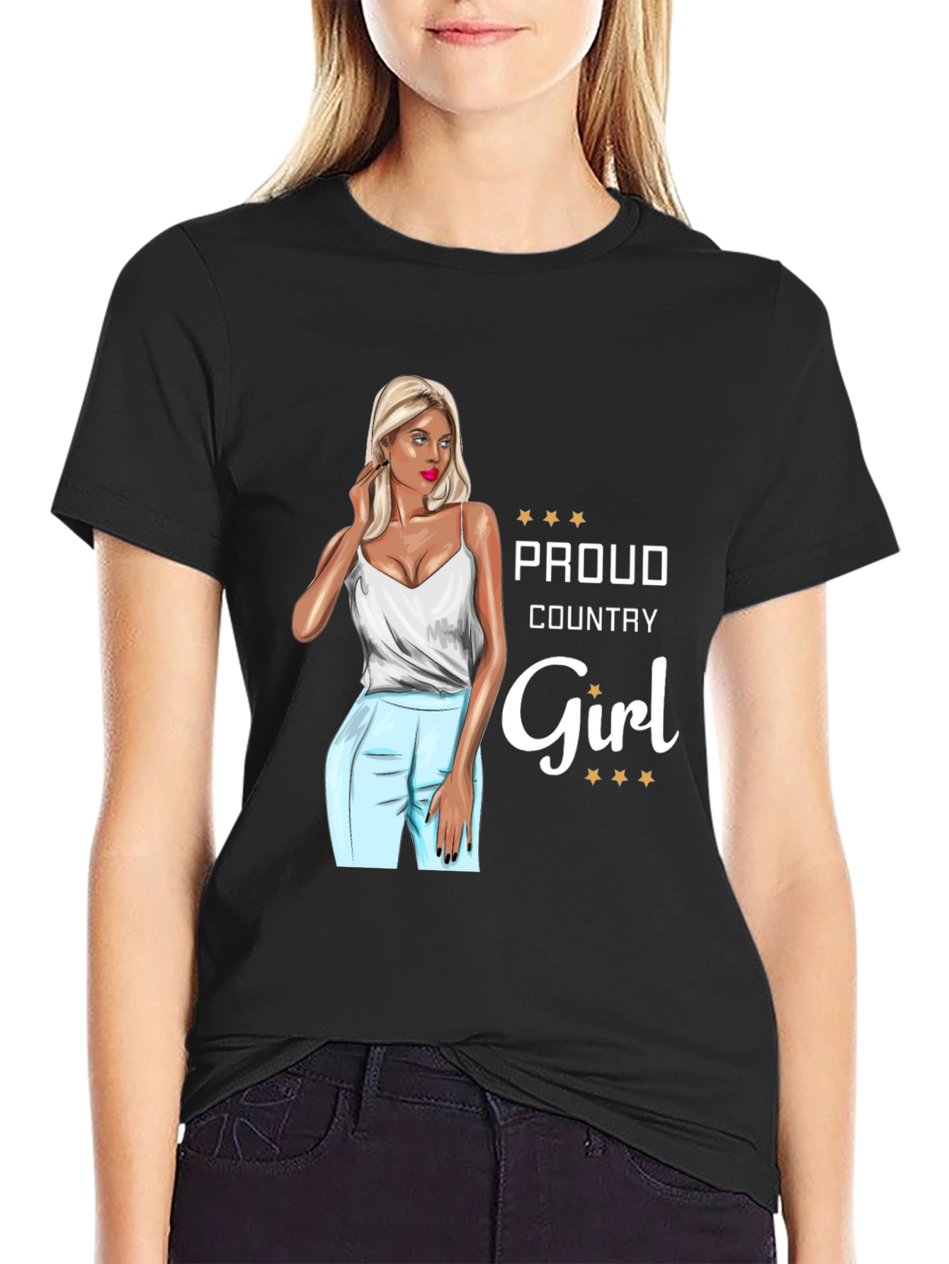 Proud Country Girl Graphic T-Shirt
