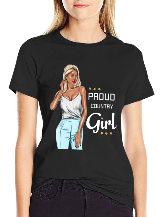 Proud Country Girl Graphic T-Shirt