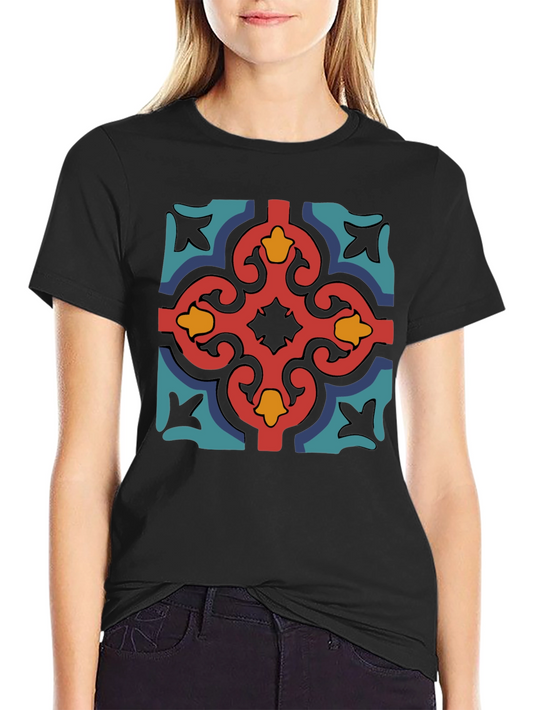 Geometric Pattern T-Shirt - Unique Design