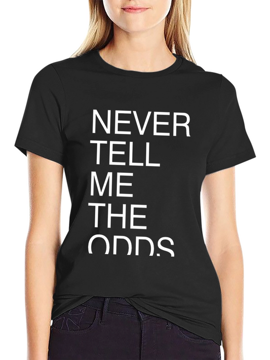 Never Tell Me The Odds Graphic Tee