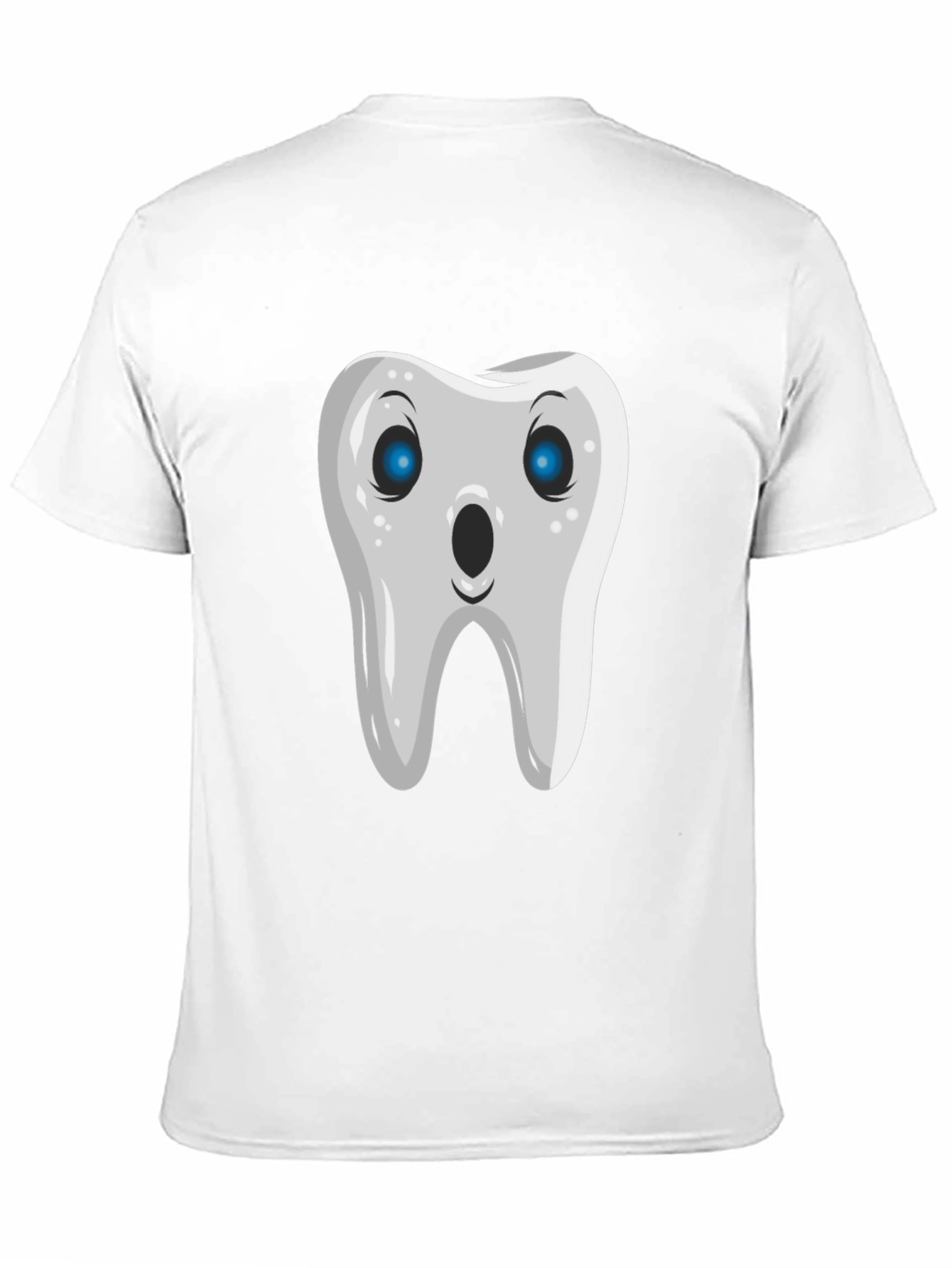 Funny Tooth Graphic Tee - Black