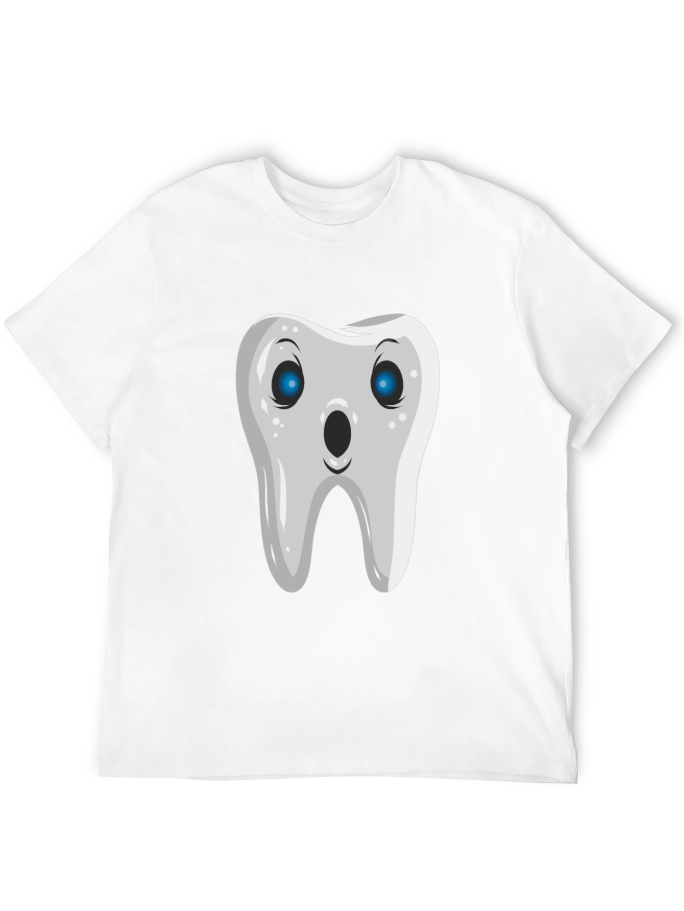 Funny Tooth Graphic Tee - Black