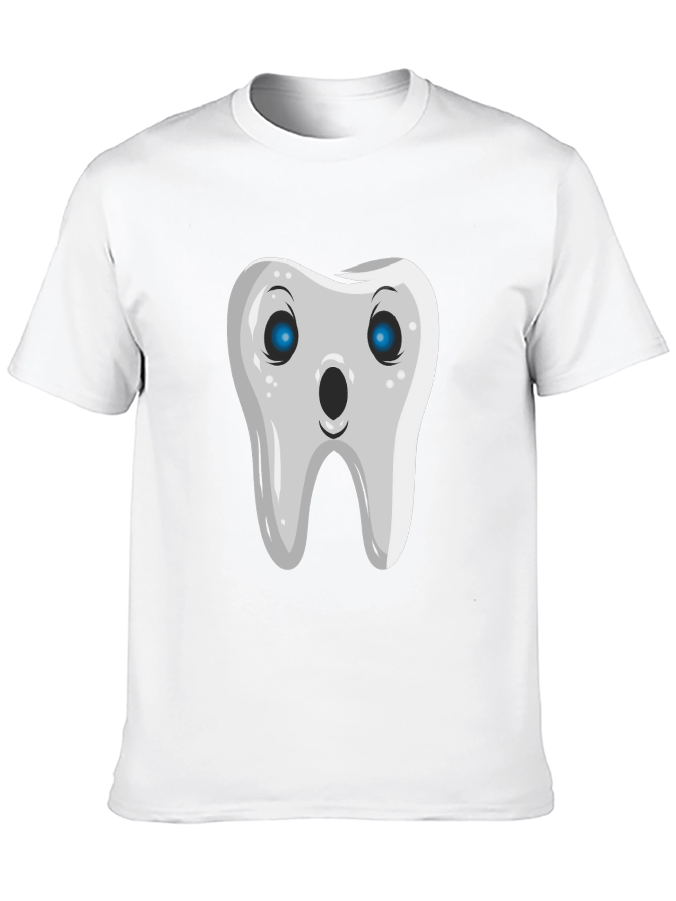 Funny Tooth Graphic Tee - Black