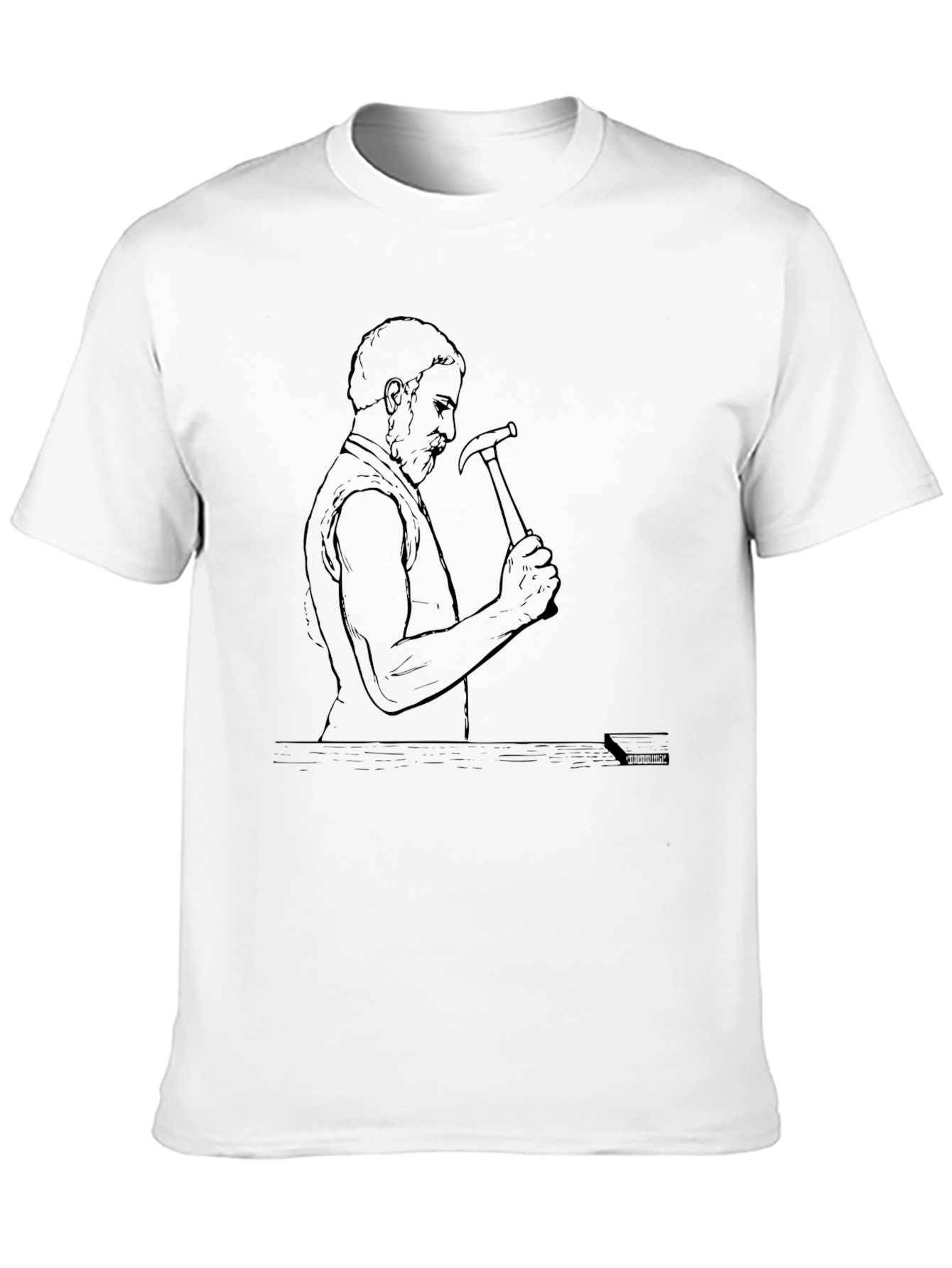 Artisan Hammering T-Shirt - Black