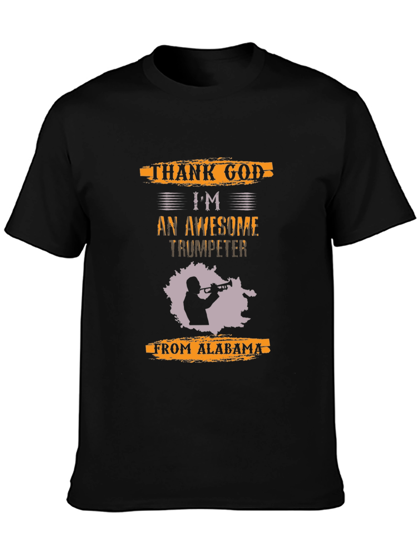 Awesome Trumpeter T-Shirt - Alabama Pride