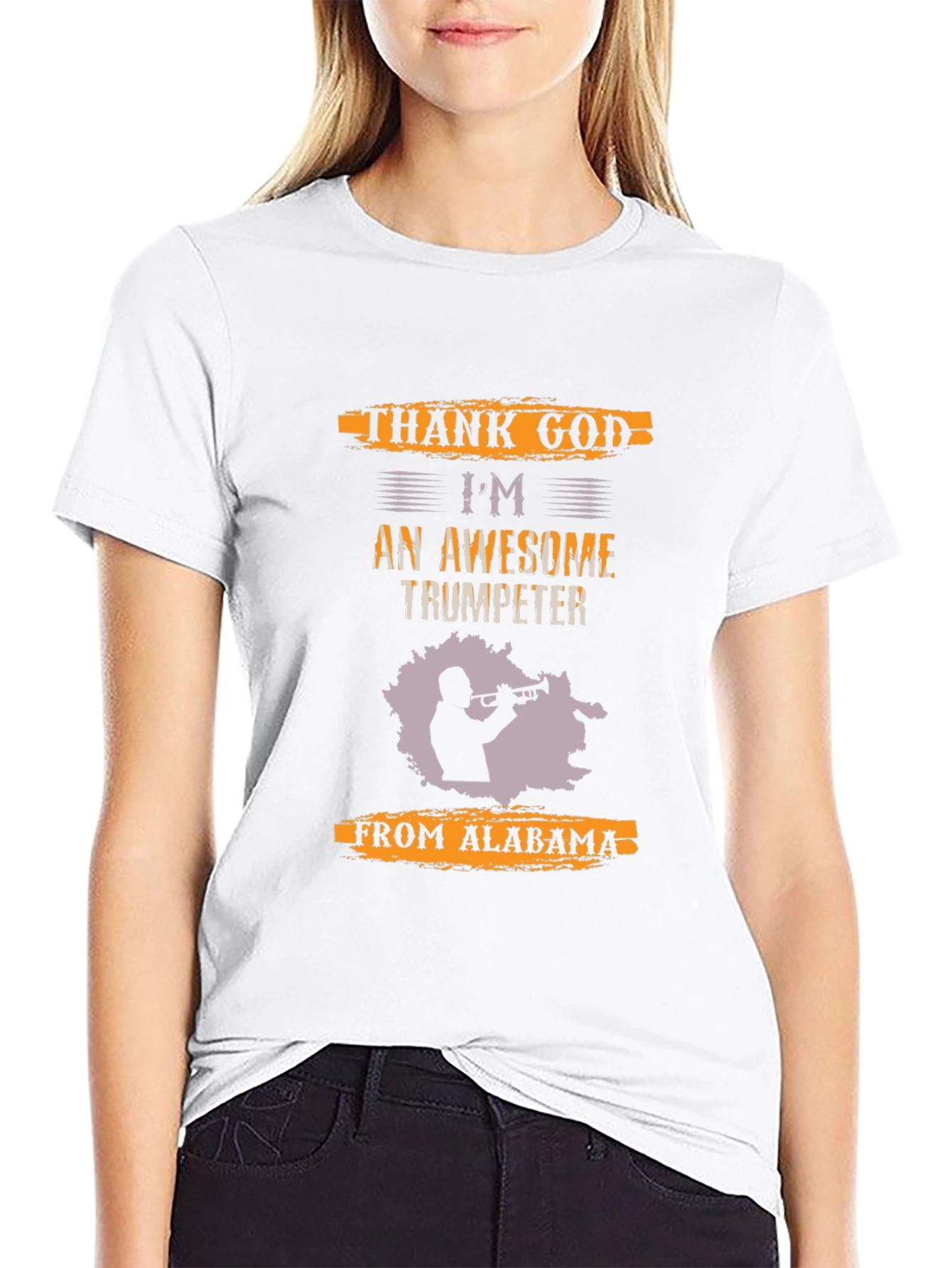 Awesome Trumpeter T-Shirt - Alabama Pride
