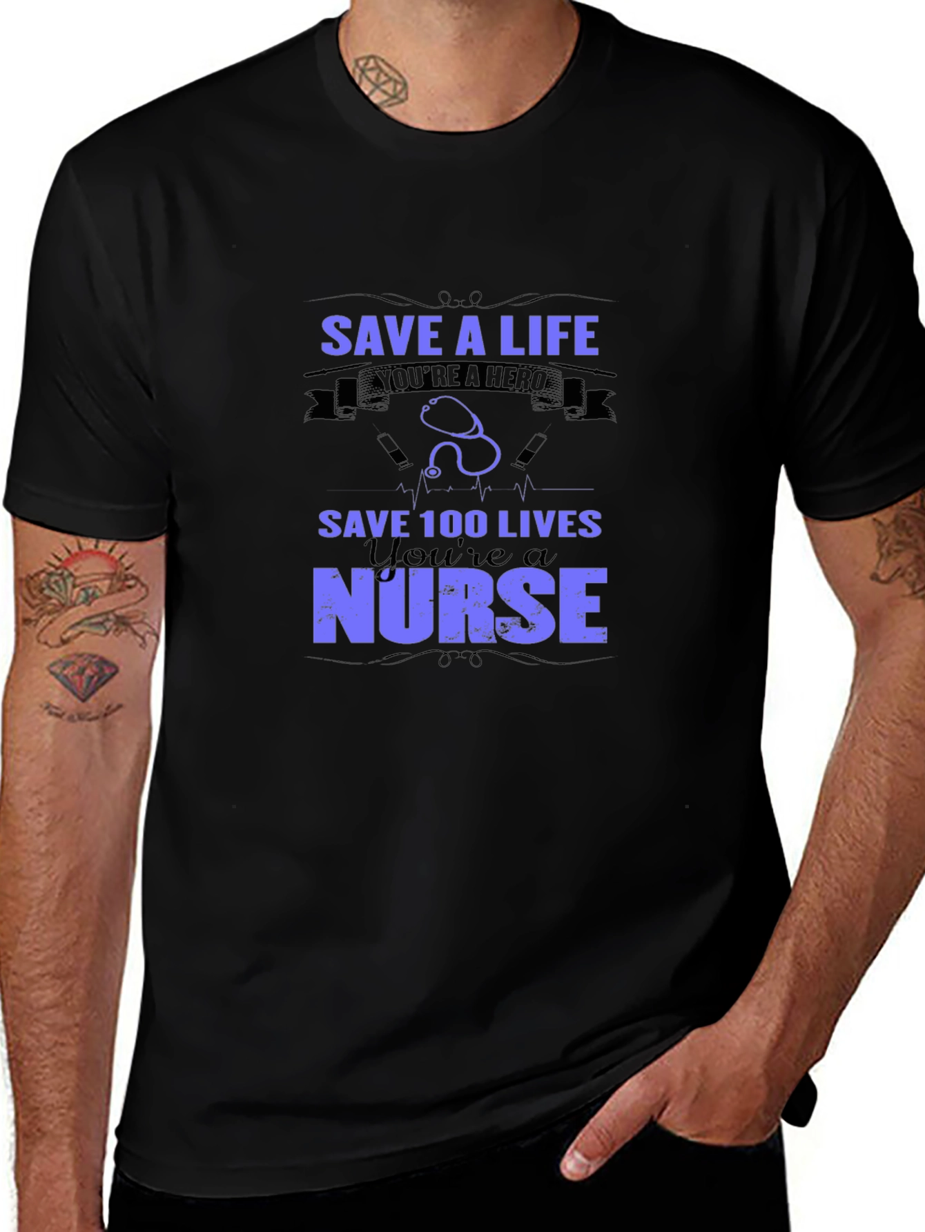 Nurse Hero T-Shirt - Save Lives!
