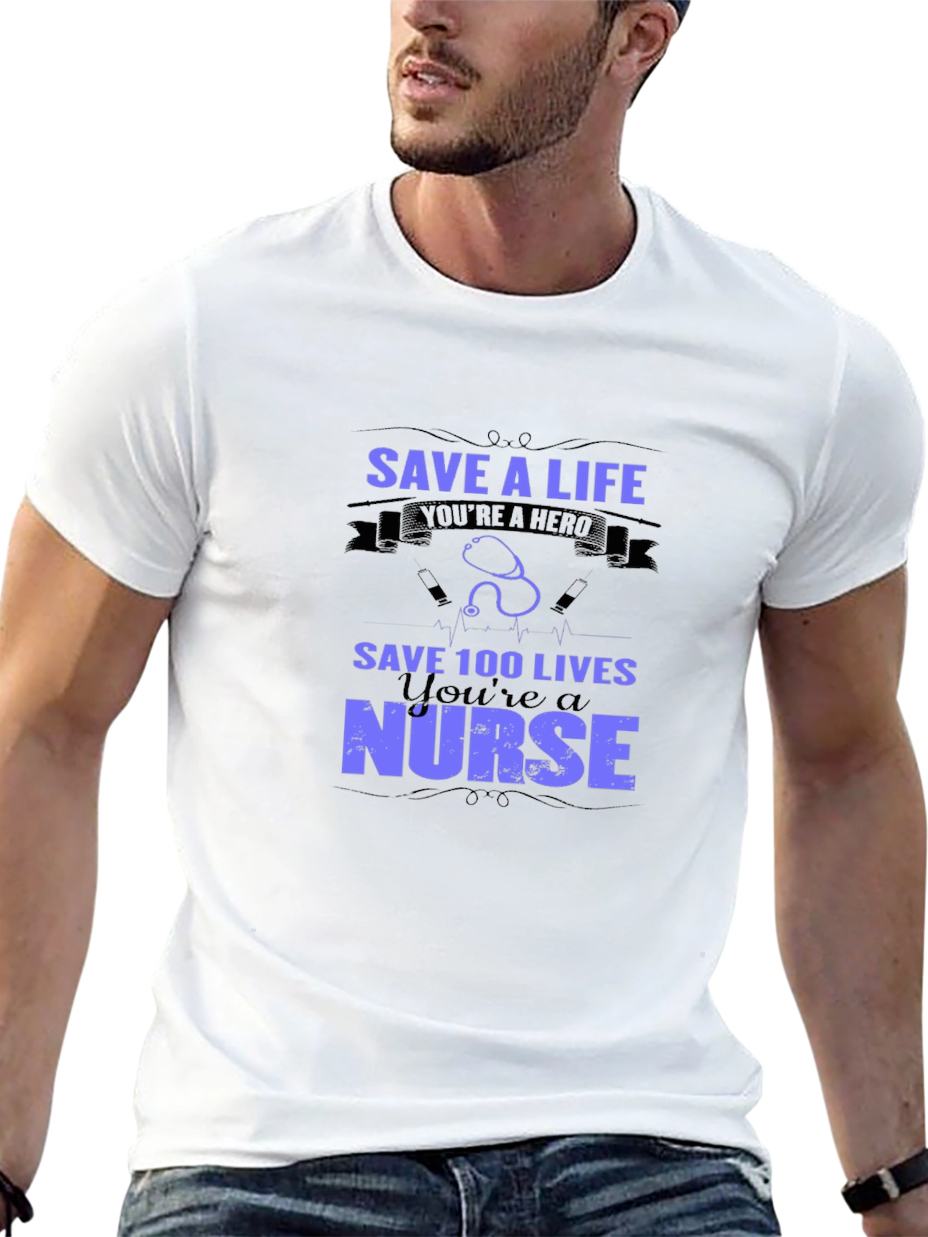 Nurse Hero T-Shirt - Save Lives!