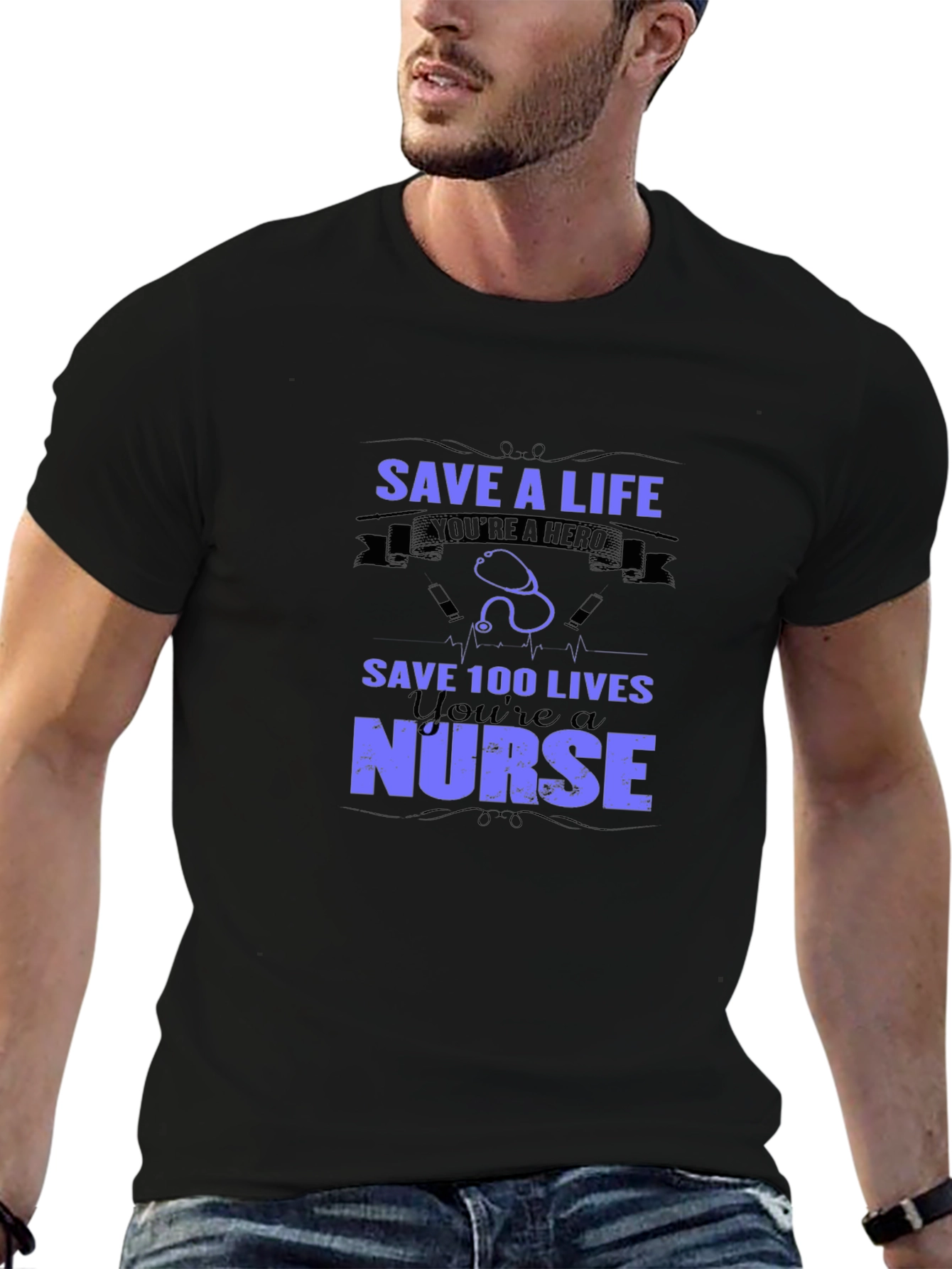 Nurse Hero T-Shirt - Save Lives!