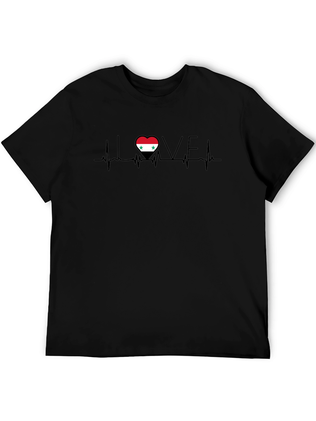 Syria Heartbeat Love T-Shirt
