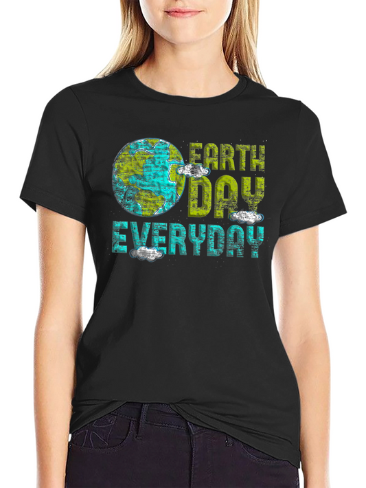 Earth Day Everyday Graphic T-Shirt