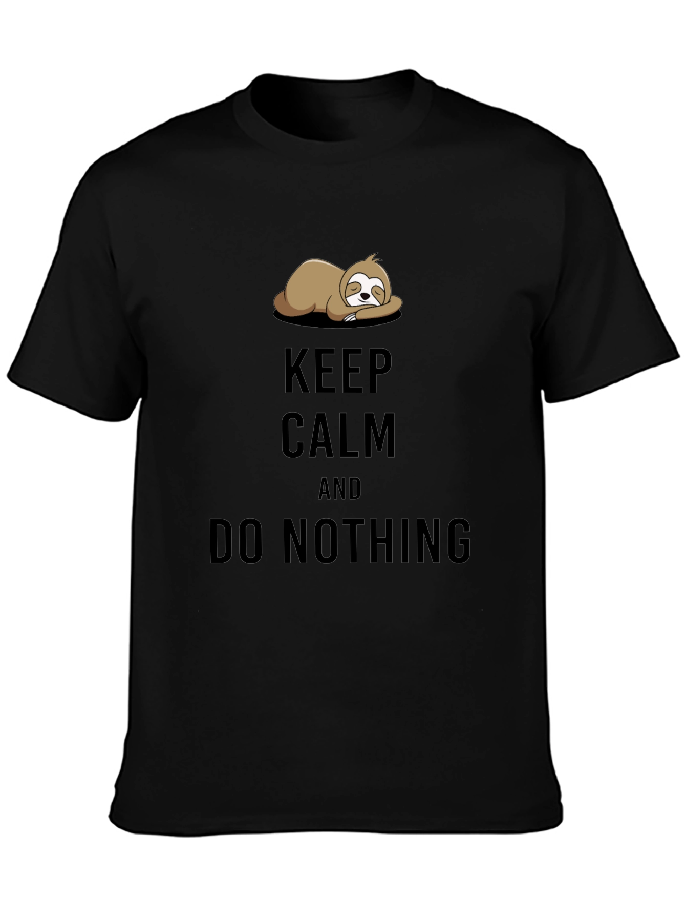 Keep Calm Sloth Graphic Tee