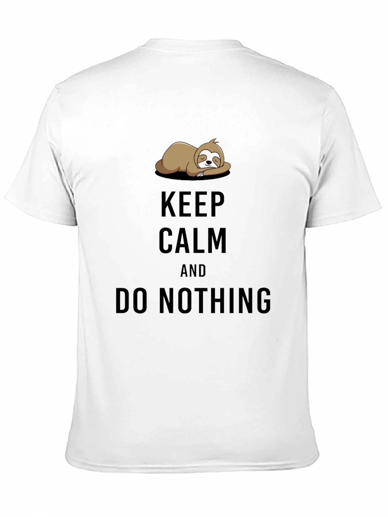 Keep Calm Sloth Graphic Tee