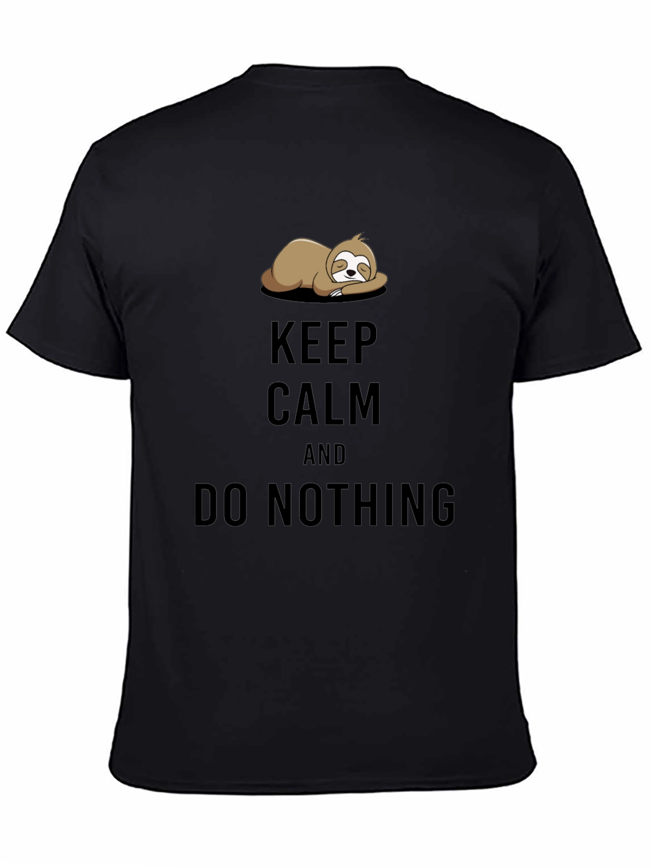 Keep Calm Sloth Graphic Tee