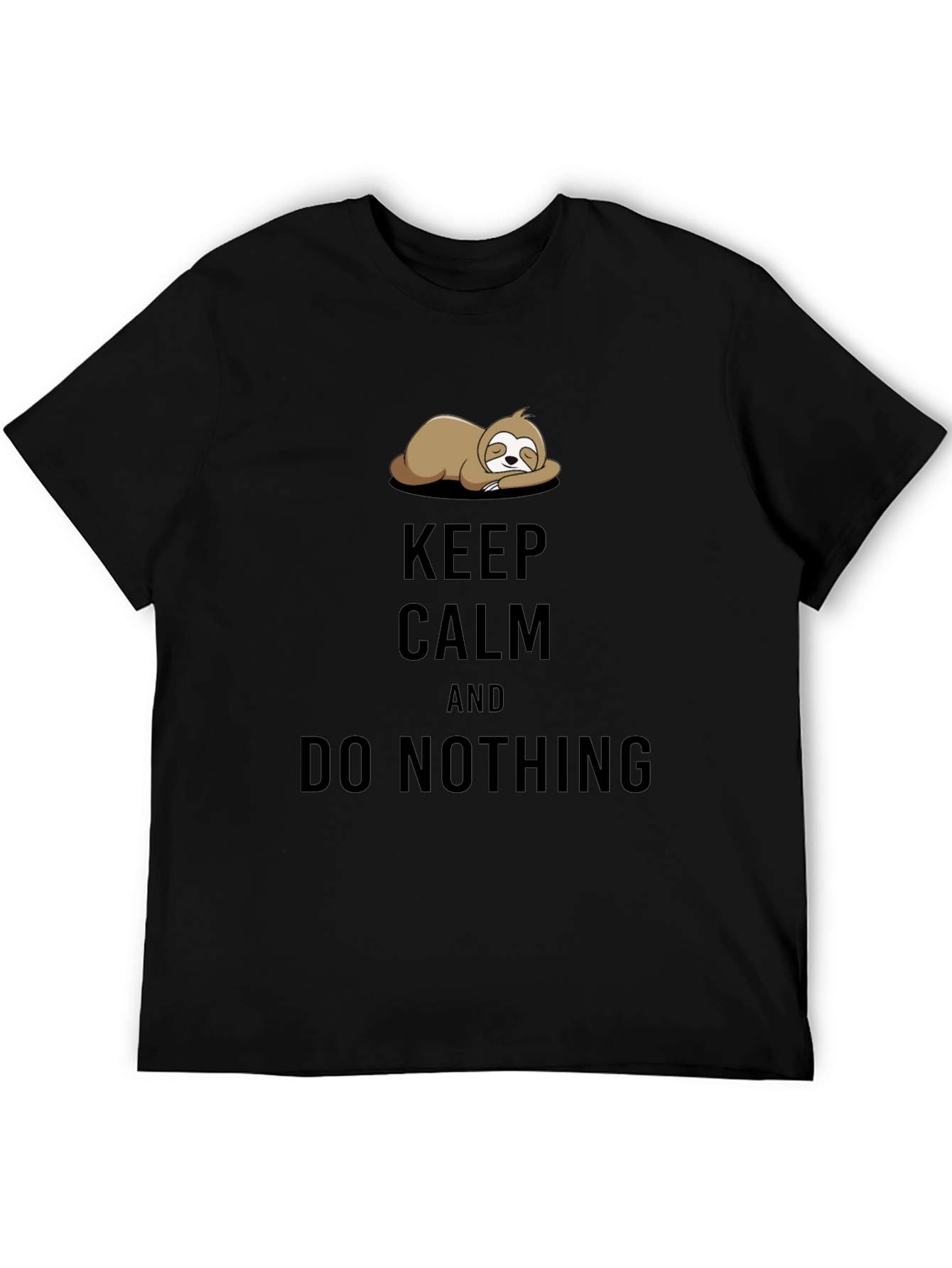 Keep Calm Sloth Graphic Tee