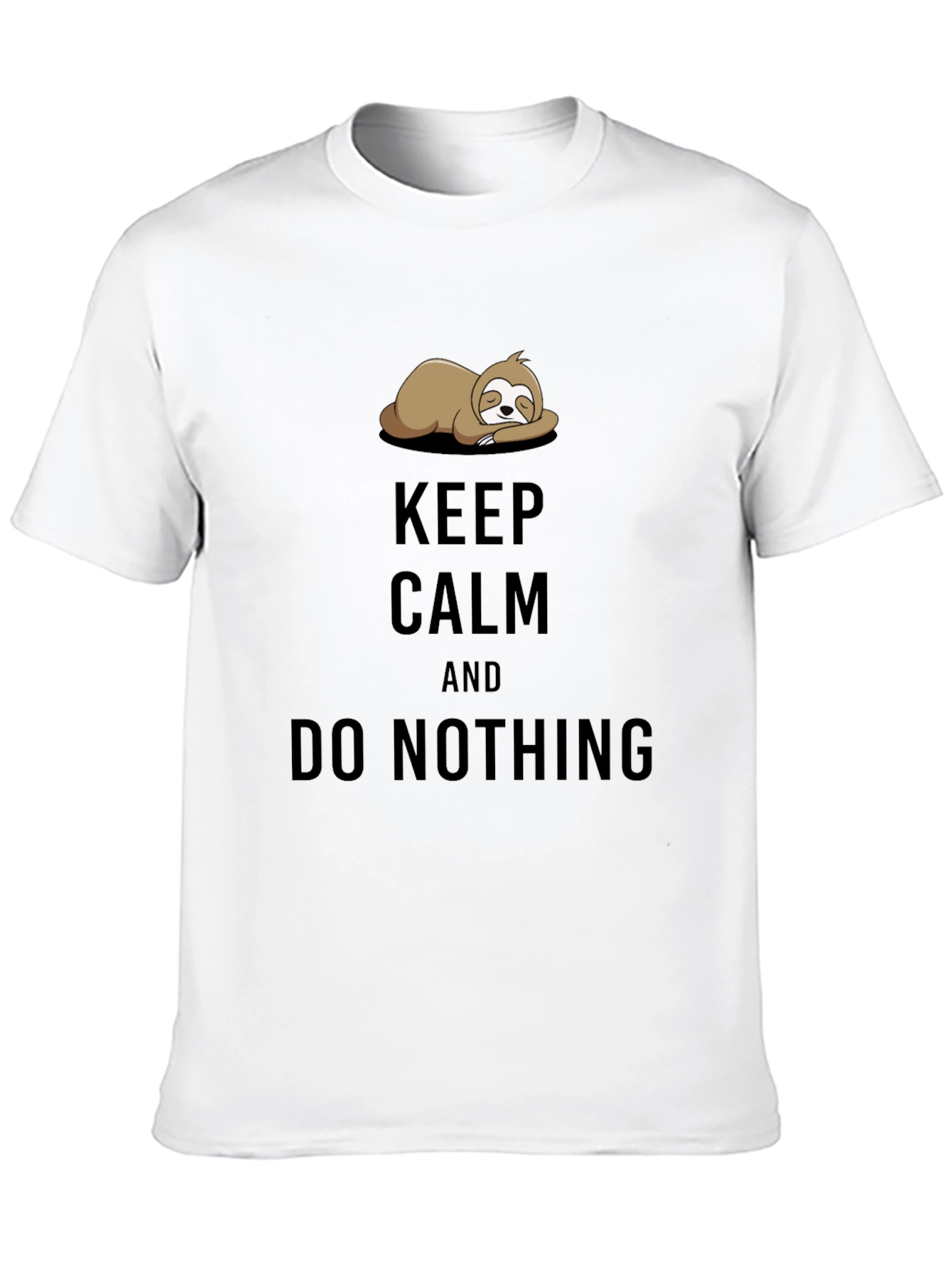Keep Calm Sloth Graphic Tee
