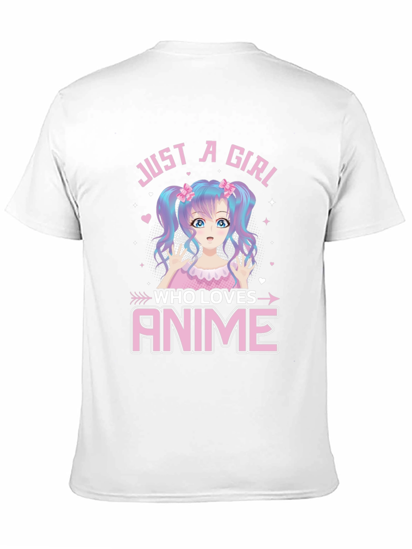 Just A Girl Who Loves Anime Graphic Tee