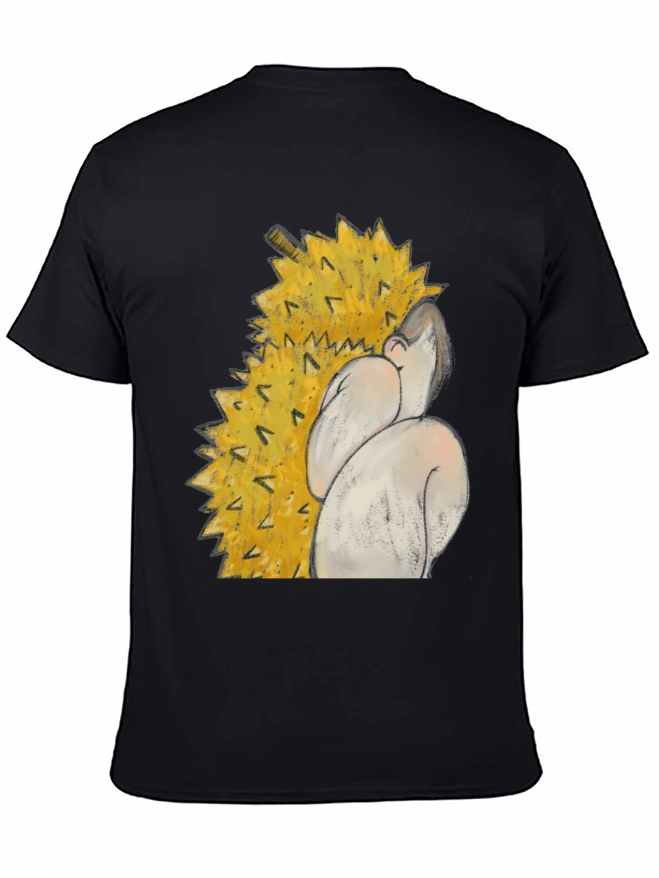 Durian Hug T-Shirt - Quirky Graphic Tee