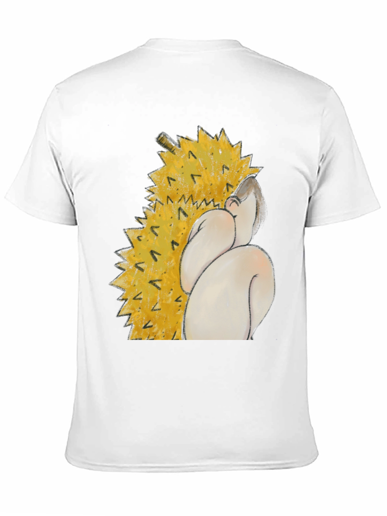 Durian Hug T-Shirt - Quirky Graphic Tee
