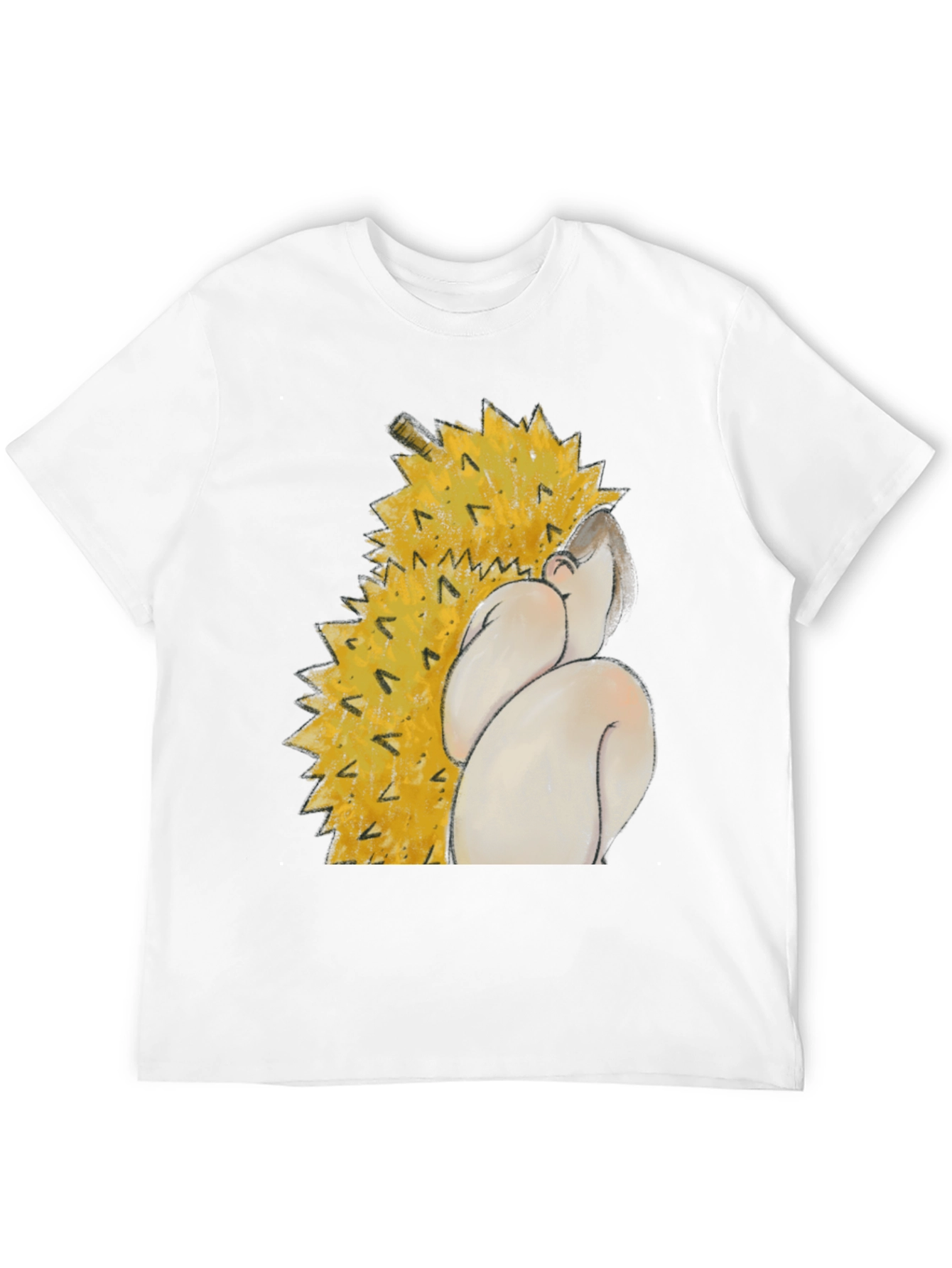 Durian Hug T-Shirt - Quirky Graphic Tee