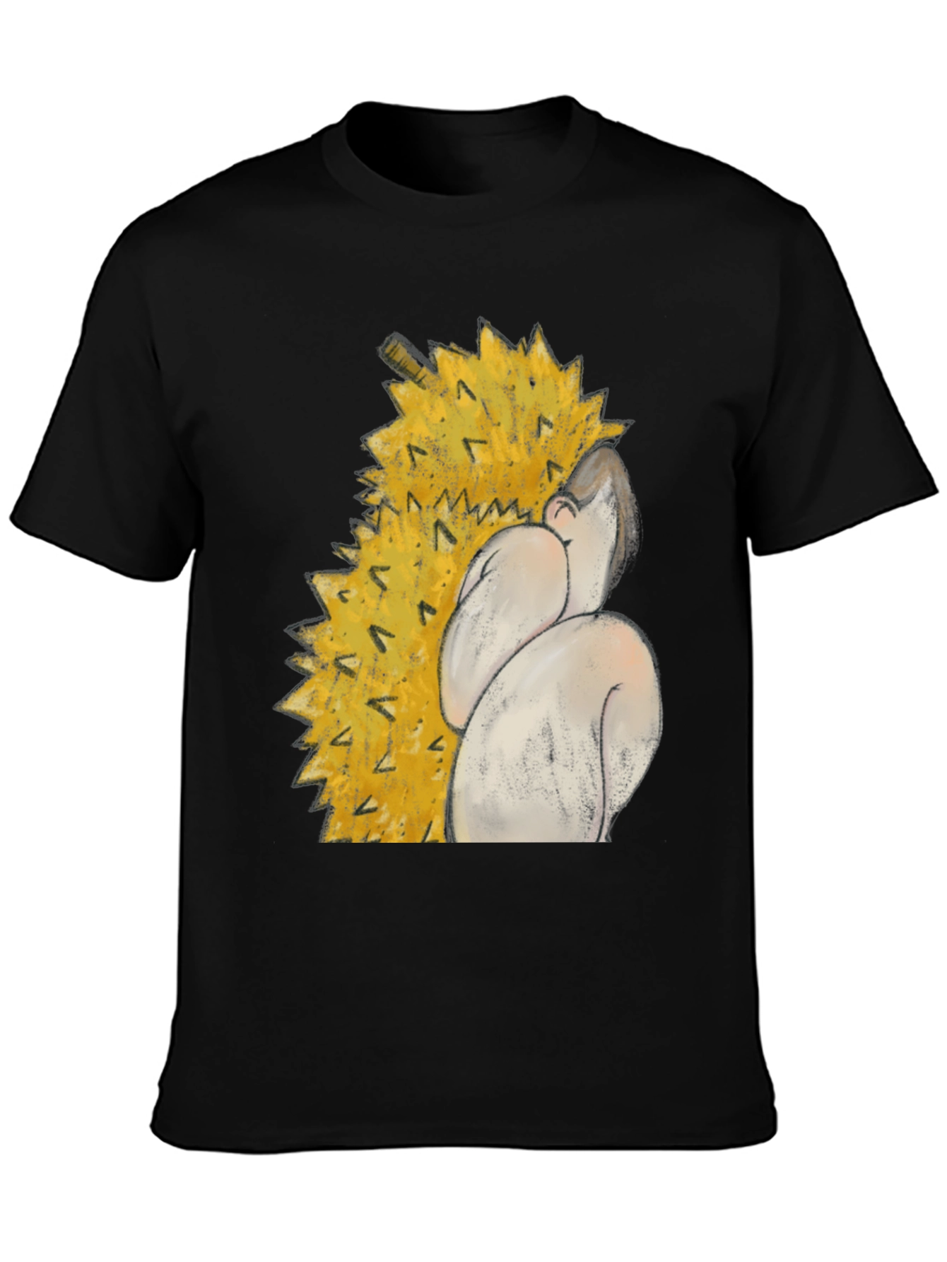 Durian Hug T-Shirt - Quirky Graphic Tee