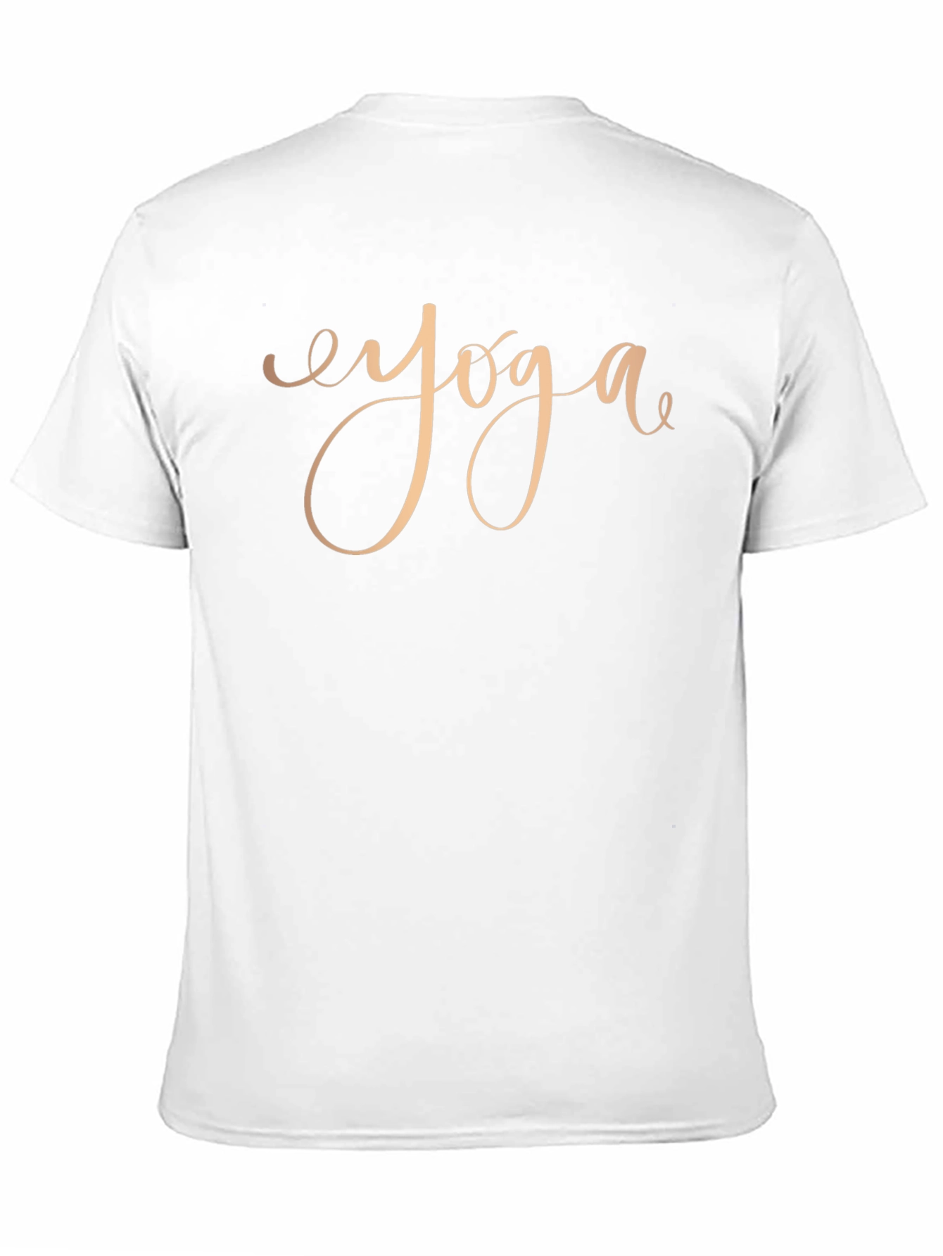 Yoga Script Graphic T-Shirt - Soft Cotton Tee