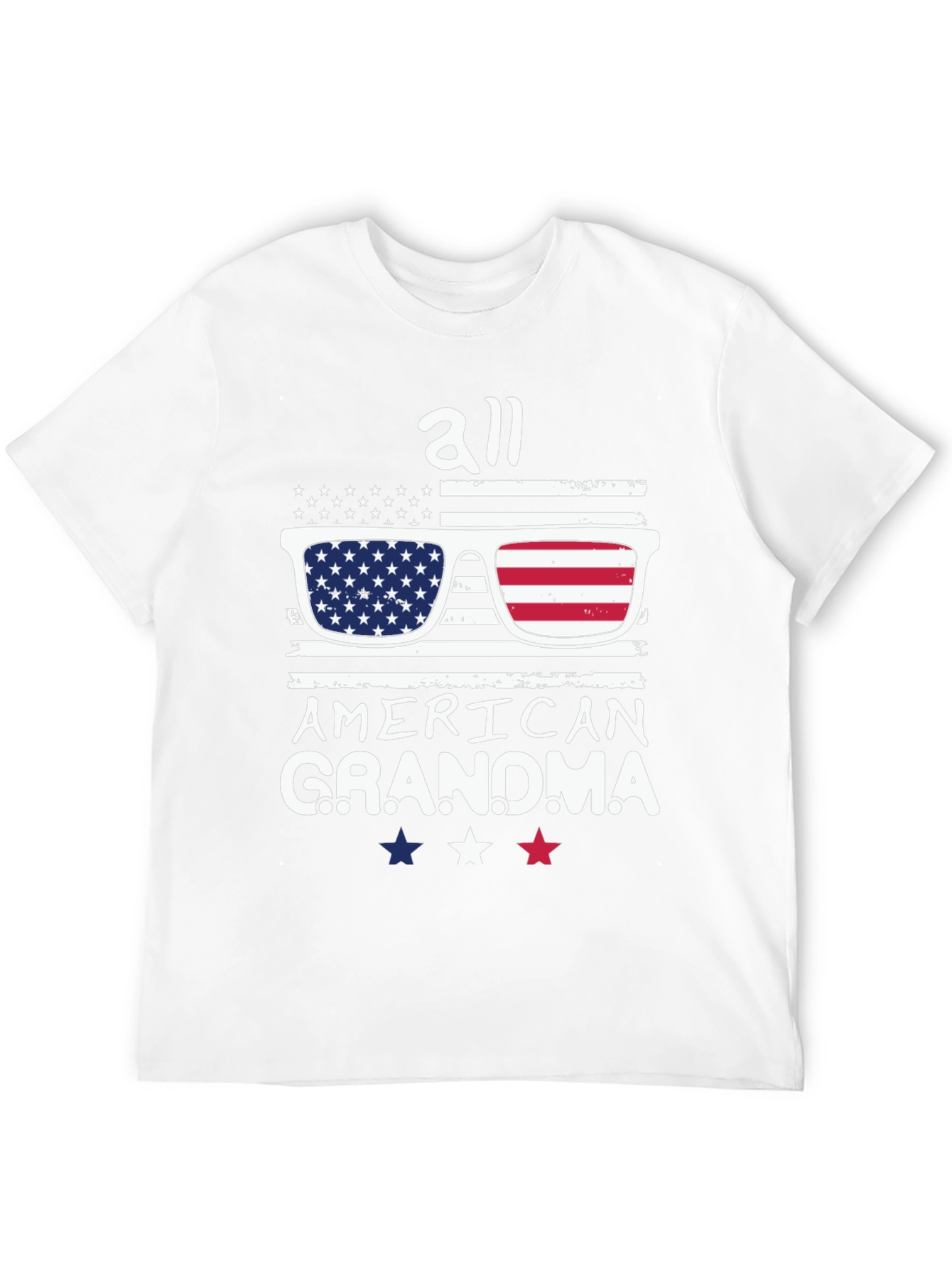 All American Grandma Patriotic T-Shirt