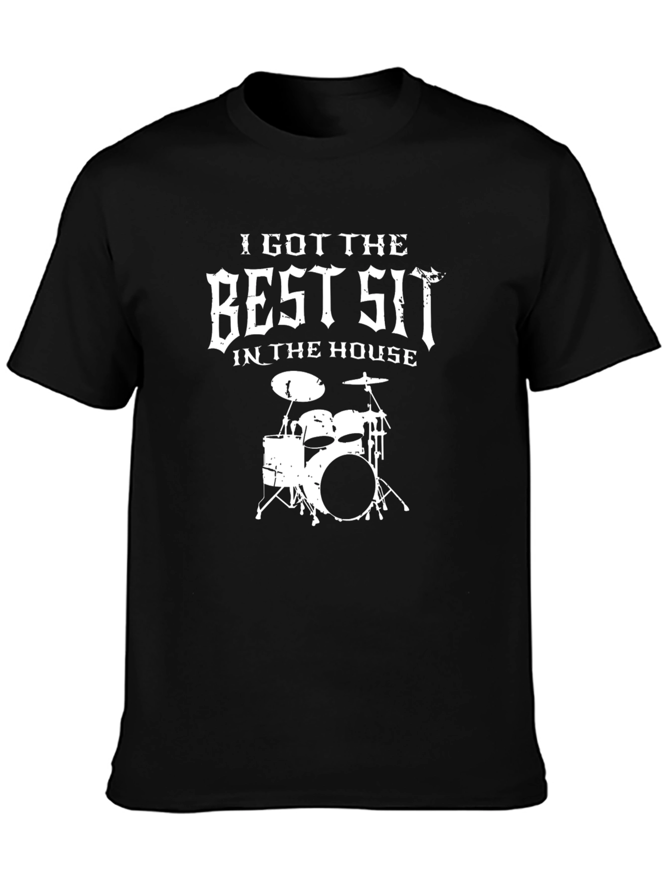 Best Seat in the House Drummer T-Shirt