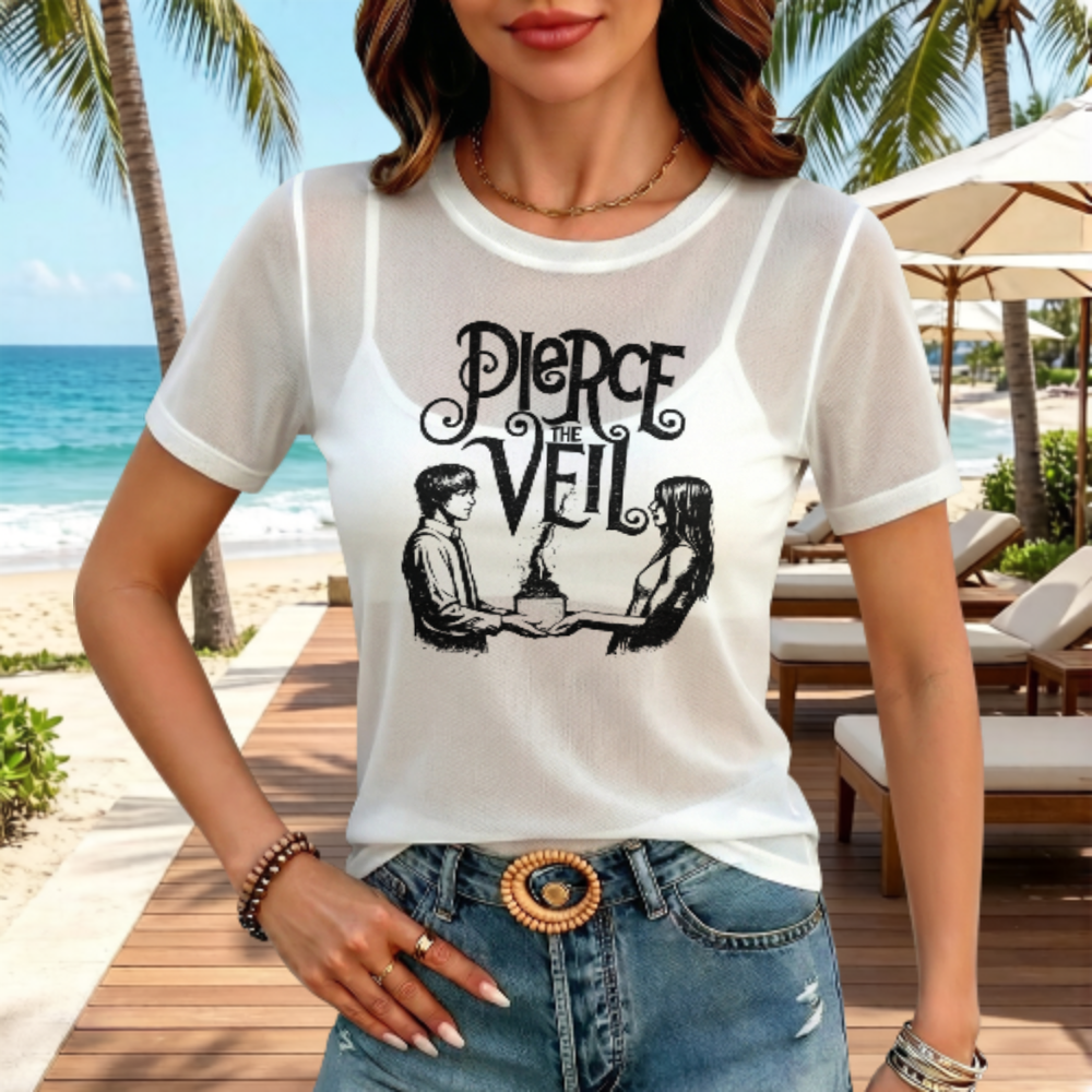 Pierce The Veil Inspired Vintage Graphic T-Shirt | Alternative Rock Fan Tee(z1204)