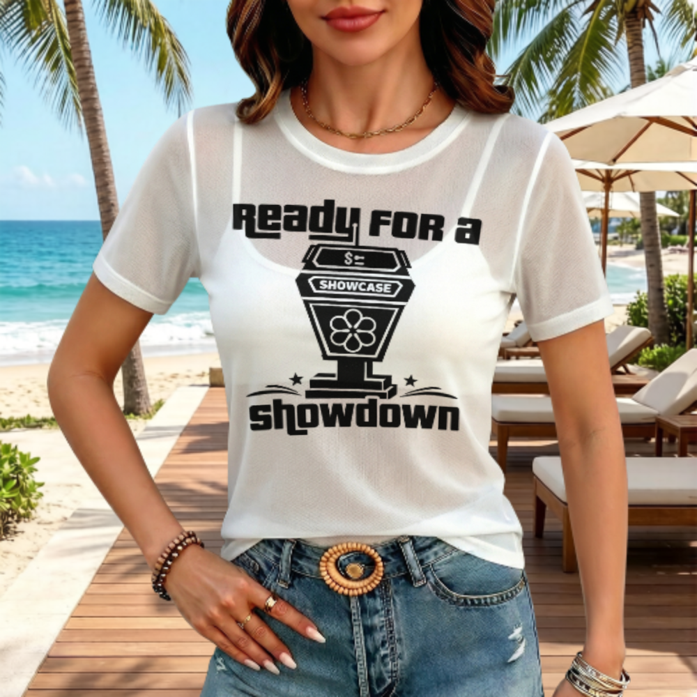Ready for a Showdown Retro Game Show Graphic Tee | Fun Competition Fan Shirt(z1198)