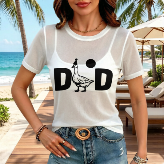 Funny Dad Goose T-Shirt – Perfect Gift for Father’s Day(z1203)
