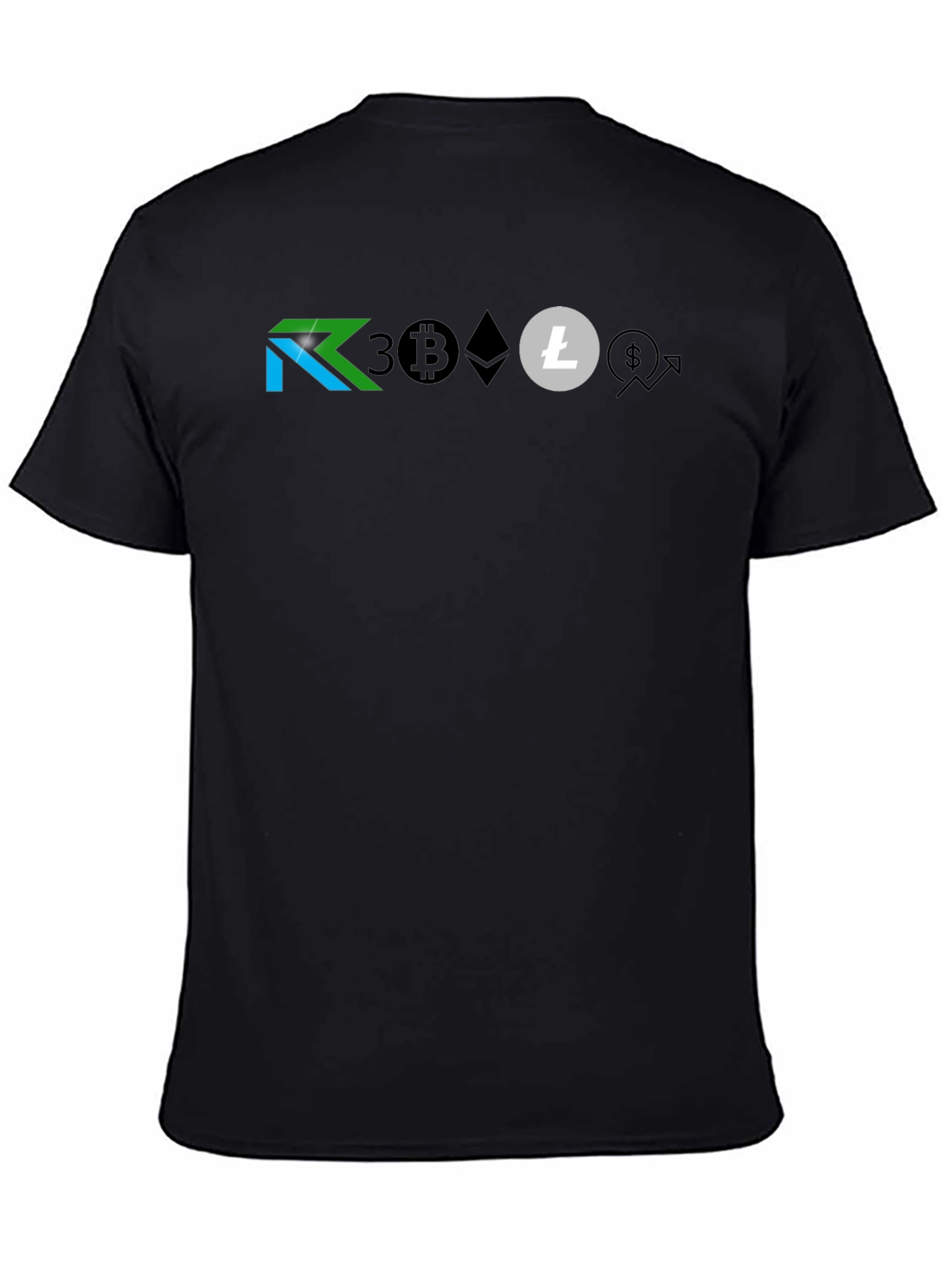 Crypto Currency Black T-Shirt