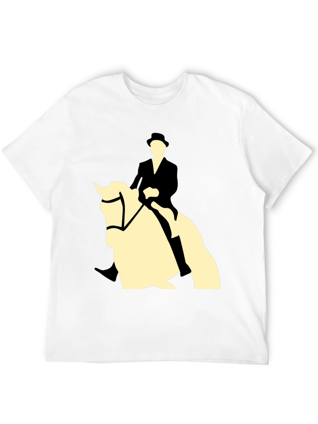 Equestrian Horse & Rider Graphic Tee