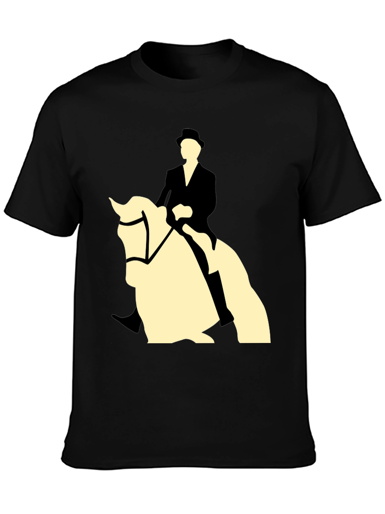 Equestrian Horse & Rider Graphic Tee