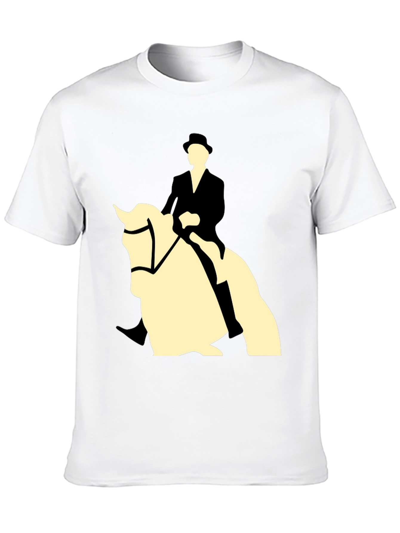 Equestrian Horse & Rider Graphic Tee
