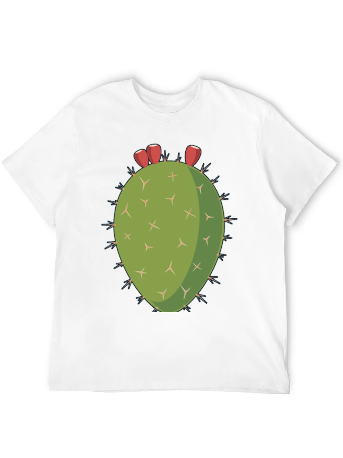 Cactus Graphic Black T-Shirt